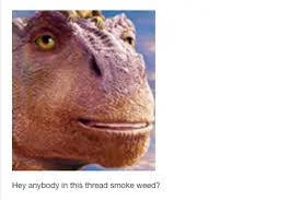 Hey anybody in this thread smoke weed?