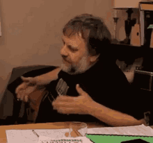 zizek talking